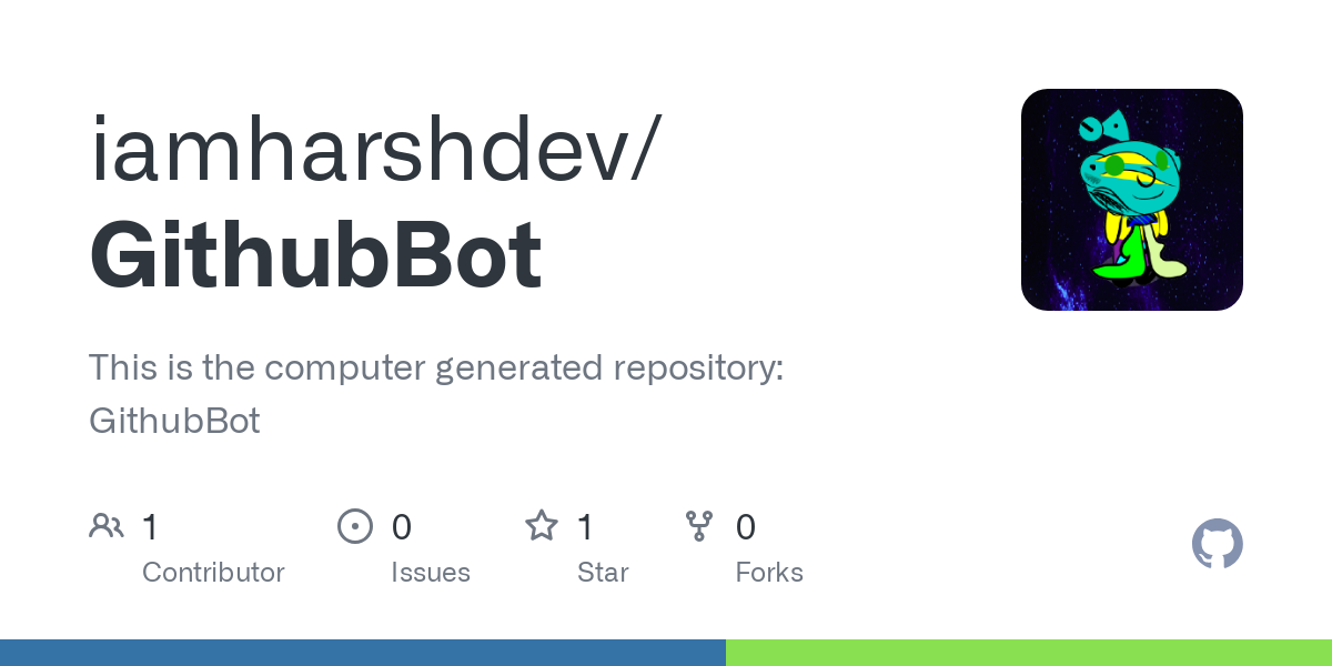 GitHubBot Telegram